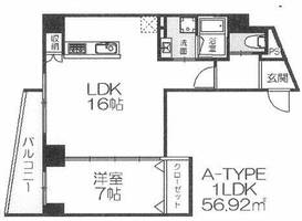 物件の間取り画像