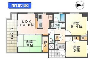 物件の間取り画像