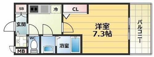 物件の間取り画像