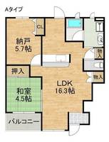 物件の間取り画像