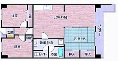 物件の間取り画像