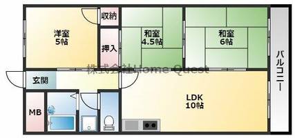 物件の間取り画像