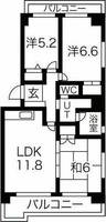物件の間取り画像
