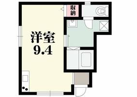 兵庫県神戸市兵庫区御崎町2丁目(アパート)の賃貸物件の間取り