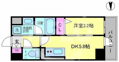 物件の間取り画像