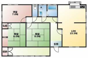 物件の間取り画像