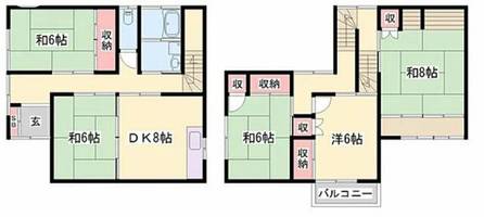 物件の間取り画像