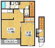 物件の間取り画像