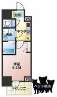 エスリードレジデンス大阪本町の間取り
