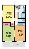ラ・宝塚の間取り
