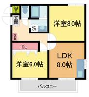 シャルマンコート西宮の間取り