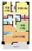 物件の間取り画像