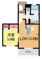 物件の間取り画像