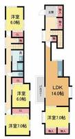 兵庫県宝塚市光ガ丘2丁目(一戸建)の賃貸物件の間取り