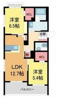 物件の間取り画像