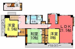 物件の間取り画像