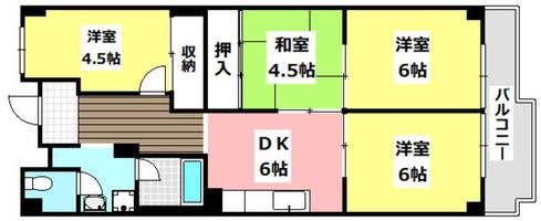 物件の間取り画像