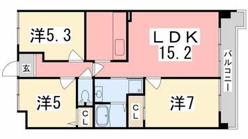 物件の間取り画像