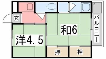 物件の間取り画像