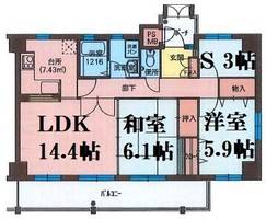 物件の間取り画像