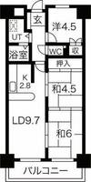 物件の間取り画像