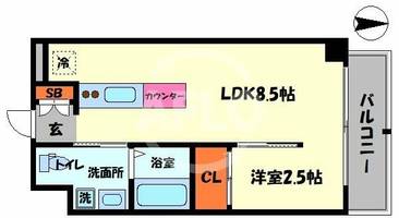物件の間取り画像