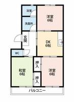 物件の間取り画像