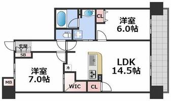 物件の間取り画像
