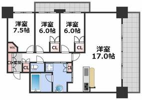 物件の間取り画像
