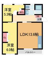 物件の間取り画像