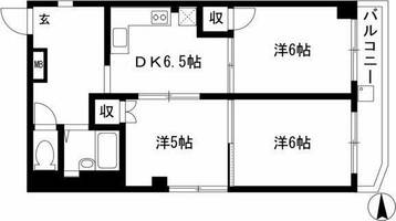 物件の間取り画像
