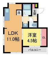 物件の間取り画像