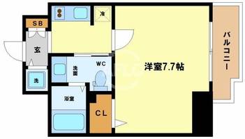 スワンズ江戸堀ウエストパークの間取り