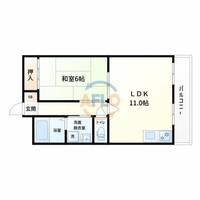 コーポ白鷺の間取り