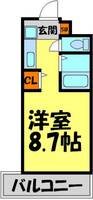 物件の間取り画像