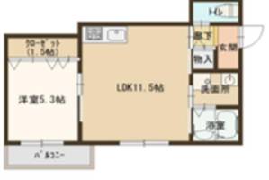 物件の間取り画像