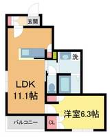 物件の間取り画像