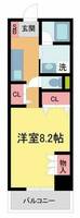 レジーナ逆瀬川の間取り