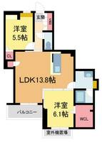 物件の間取り画像