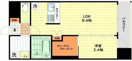 物件の間取り画像