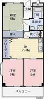物件の間取り画像