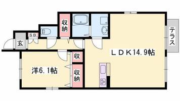 物件の間取り画像