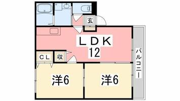 物件の間取り画像