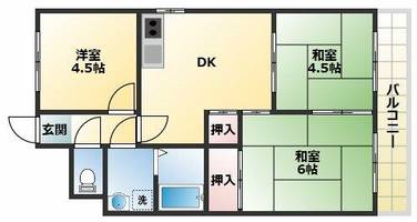 物件の間取り画像