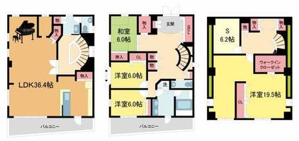 物件の間取り画像