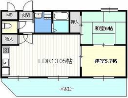 物件の間取り画像