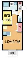 物件の間取り画像