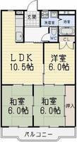物件の間取り画像