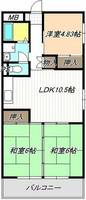 物件の間取り画像