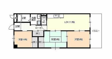 物件の間取り画像
